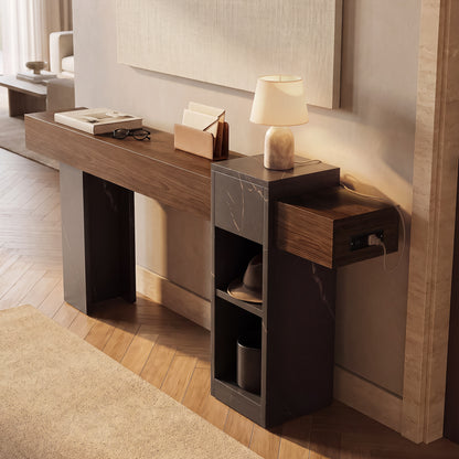 Lavada Console Table walnut