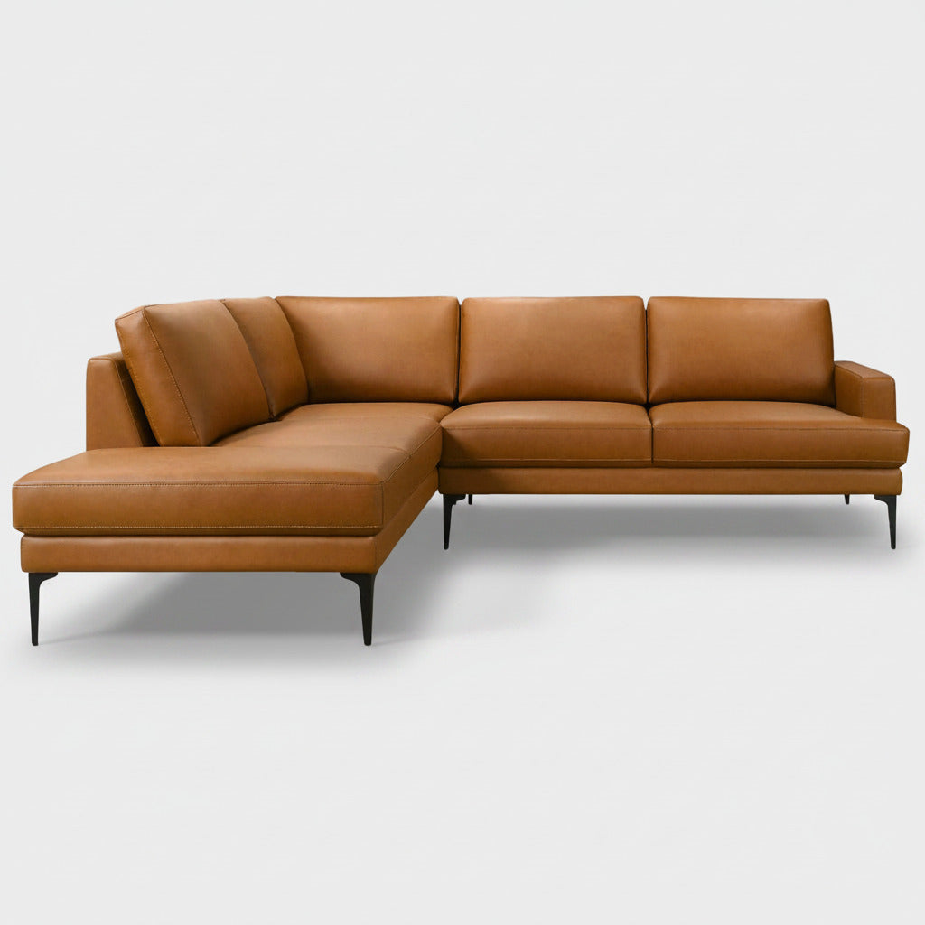 Brisbane Vegan Leather Sectional Sofa