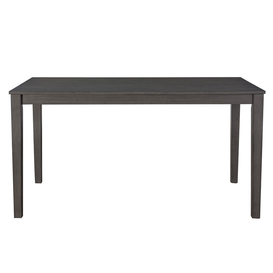 Dallas beige dark gray 6 Piece Dining Set