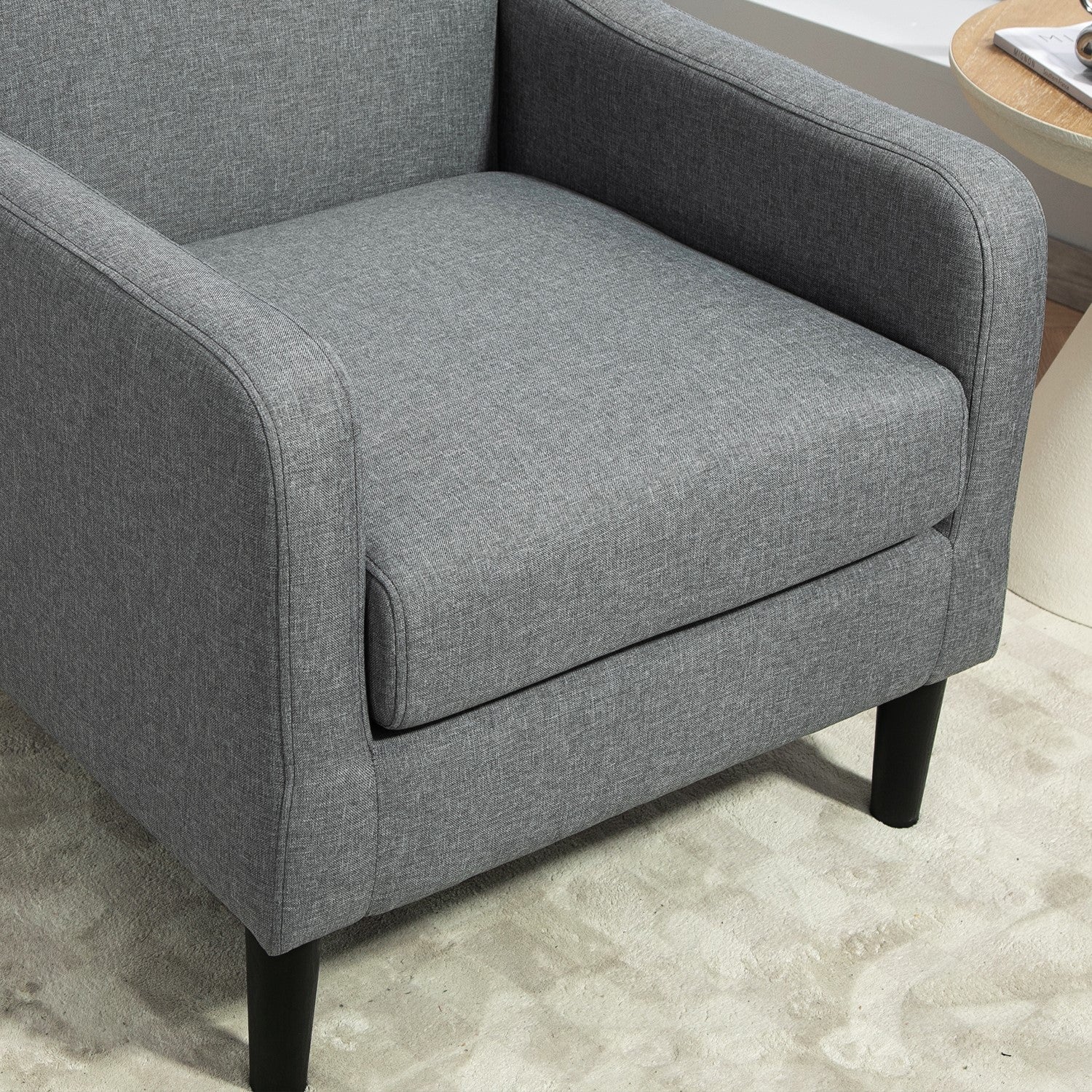 Gray Accent Armchair