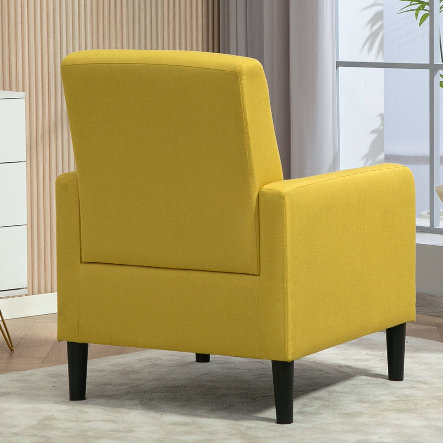 Mustard Yellow Accent Armchair