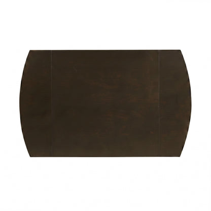dark brown 3 Piece 5 piece Dual Drop Leaf Dining Set