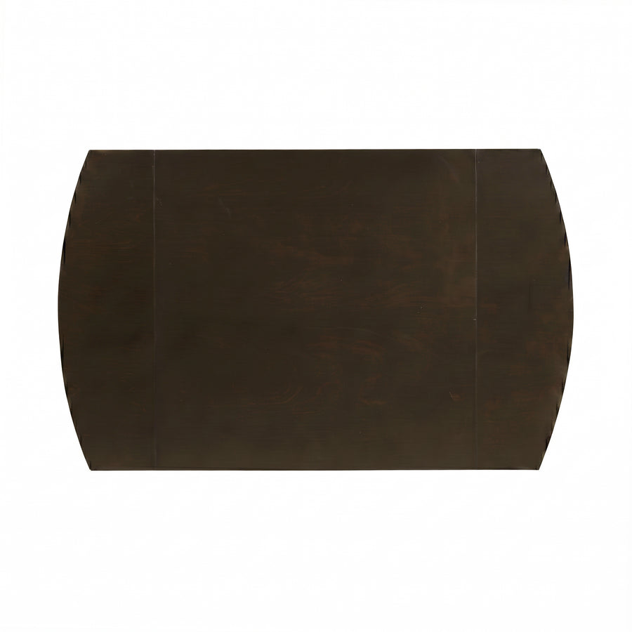 dark brown 3 Piece 5 piece Dual Drop Leaf Dining Set
