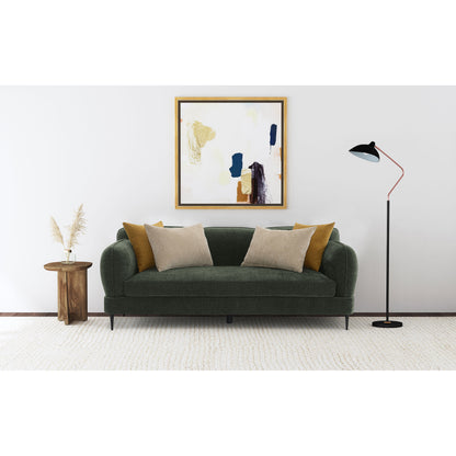 Repley Green Contemporary Sofa
