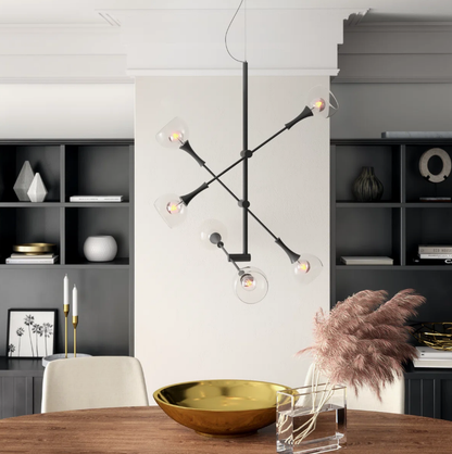 Modern Sputnik Chandelier