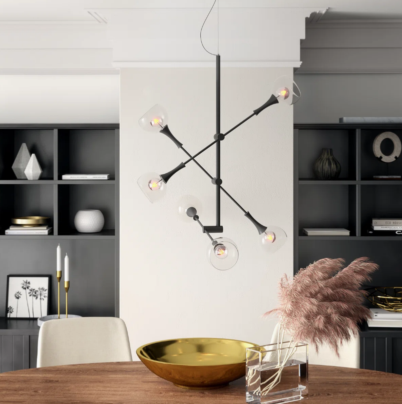 Modern Sputnik Chandelier