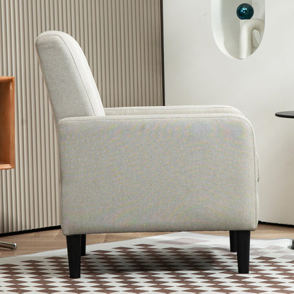 Light Camel Accent Armchair