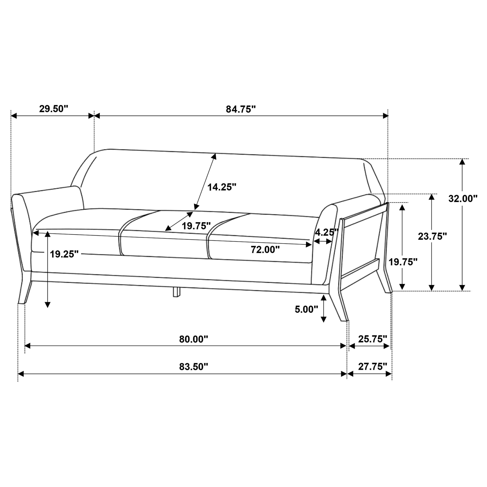 Kansas Grey Sofa 3 Seater 5 seater 6 seater 