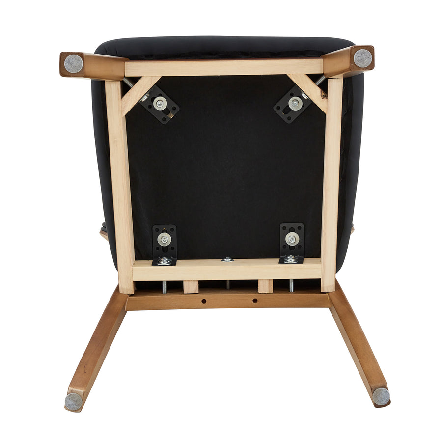 Black Manhattan 6 Seater Dining Set