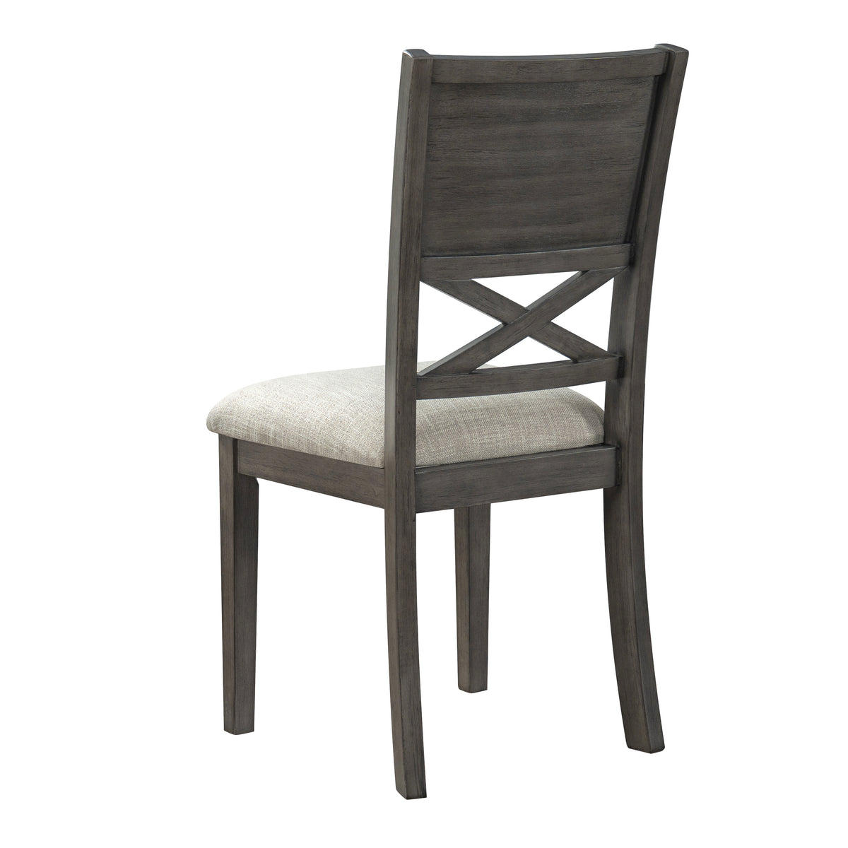 Dallas beige dark gray 6 Piece Dining Set