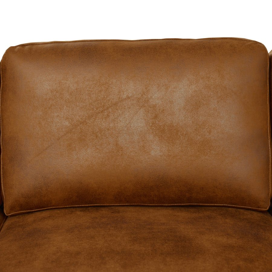 6 Seater 7 Seater Faux Leather Sectional Sofa