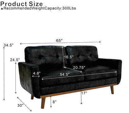Black Loveseat for new wed