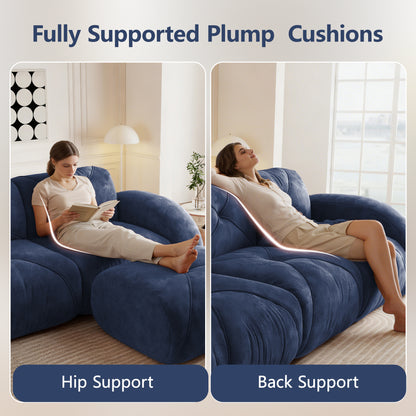 Blue Modular sofa