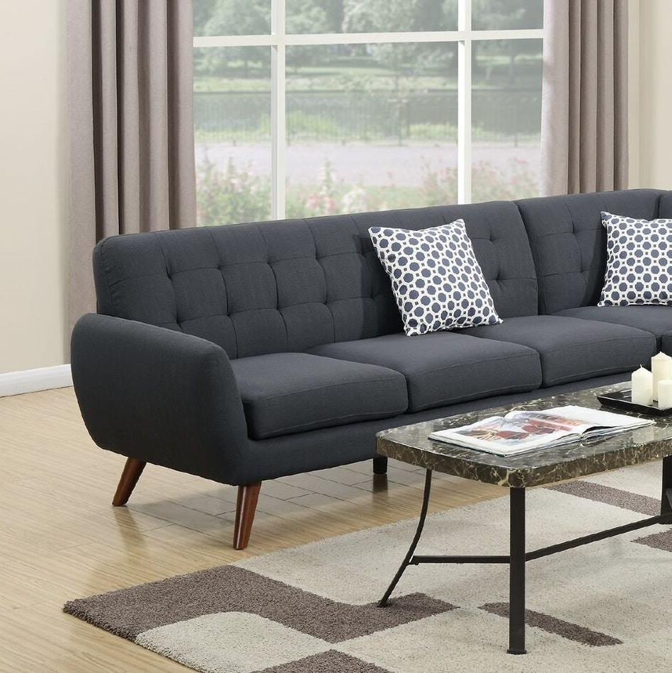 Rabta Sectional Chaise Black