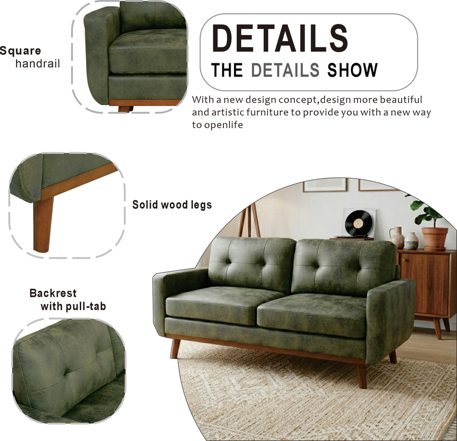 Olive Green Loveseat for new wed