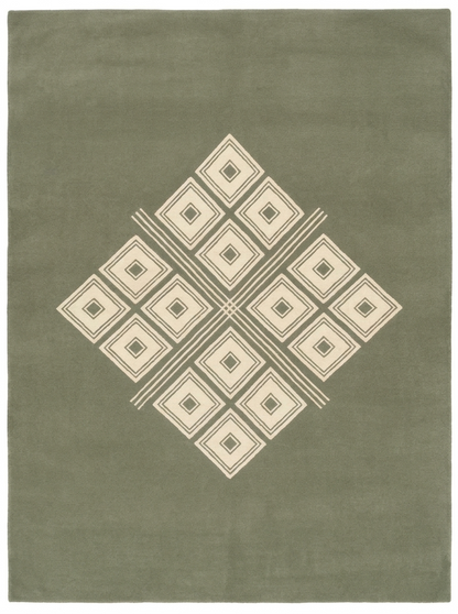 Helsinki Terracotta Ivory Hand Tufted Area Rug