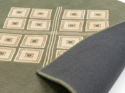 Helsinki Terracotta Ivory Hand Tufted Area Rug