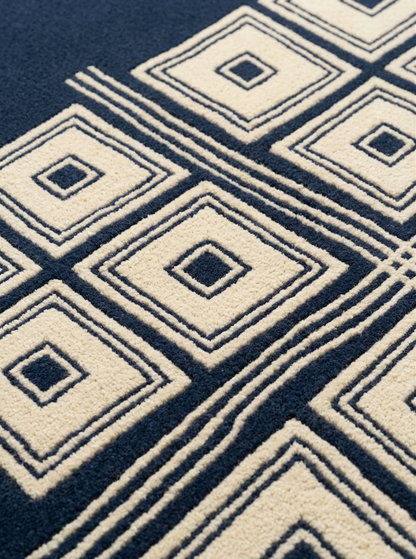 Helsinki Terracotta Ivory Hand Tufted Area Rug