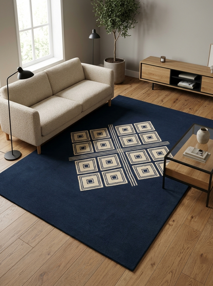 Helsinki Terracotta Ivory Hand Tufted Area Rug