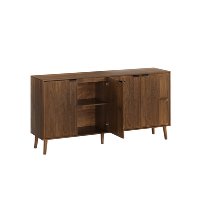 lefty 55" serving cabinet wooden
