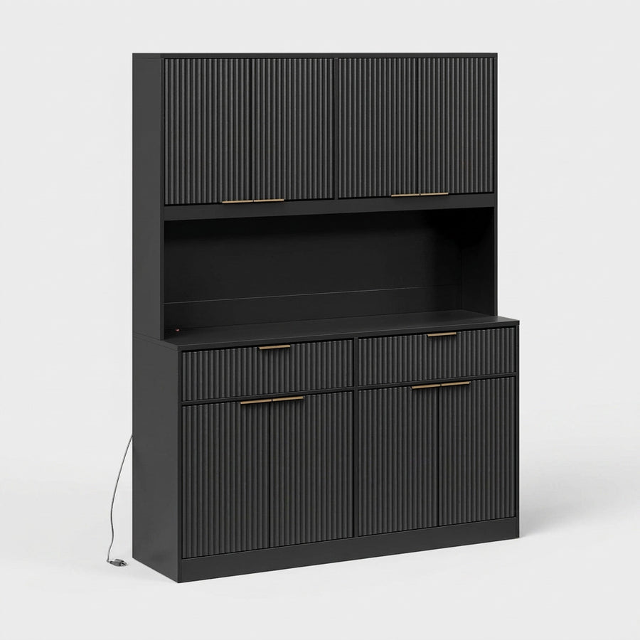 Talla Hutch Cabinet black