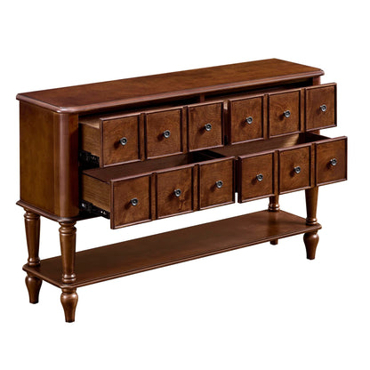 Walker  Cherry Vintage Console Table