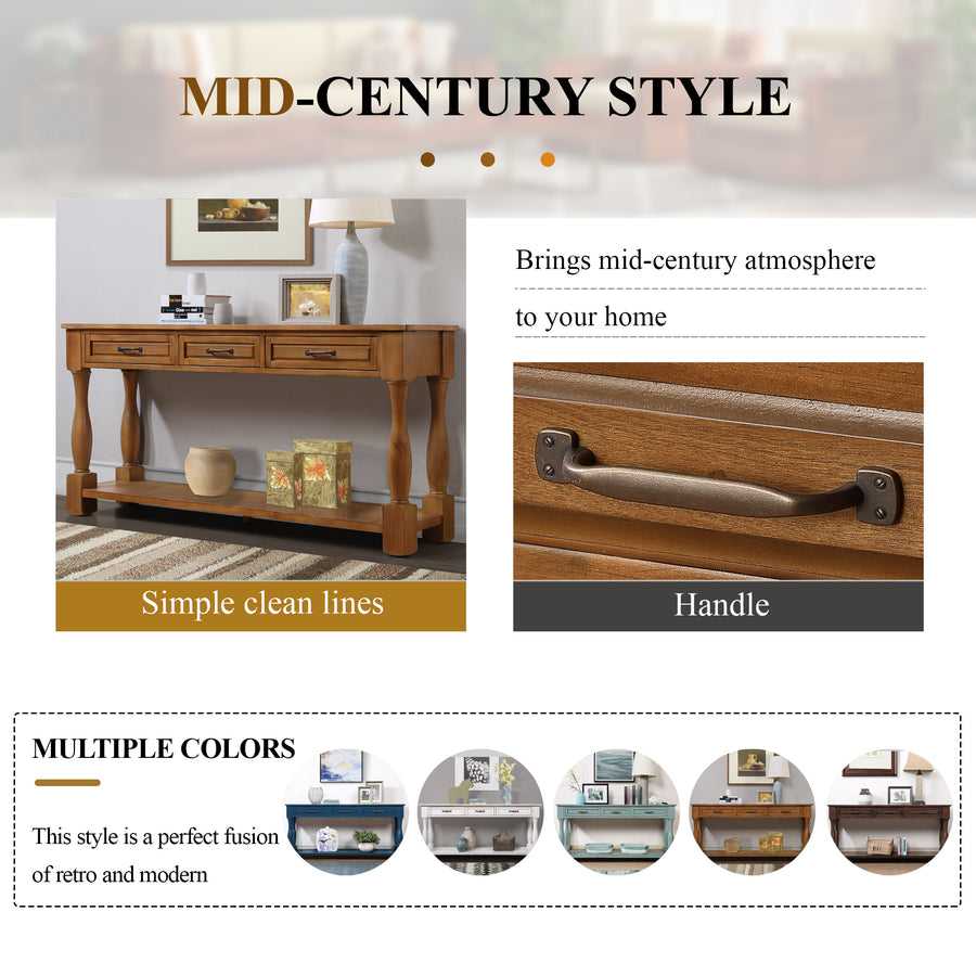 Mid-century style furniture with a handle and multiple color options.