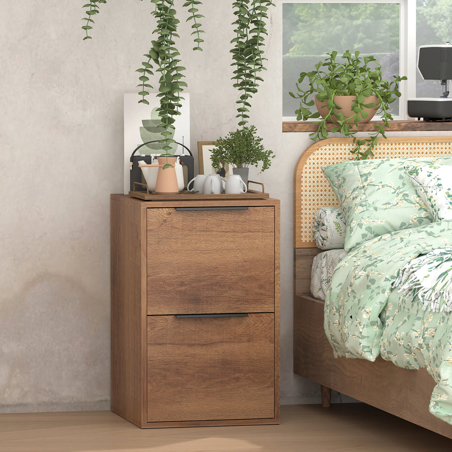 Brown Filling Cabinet 