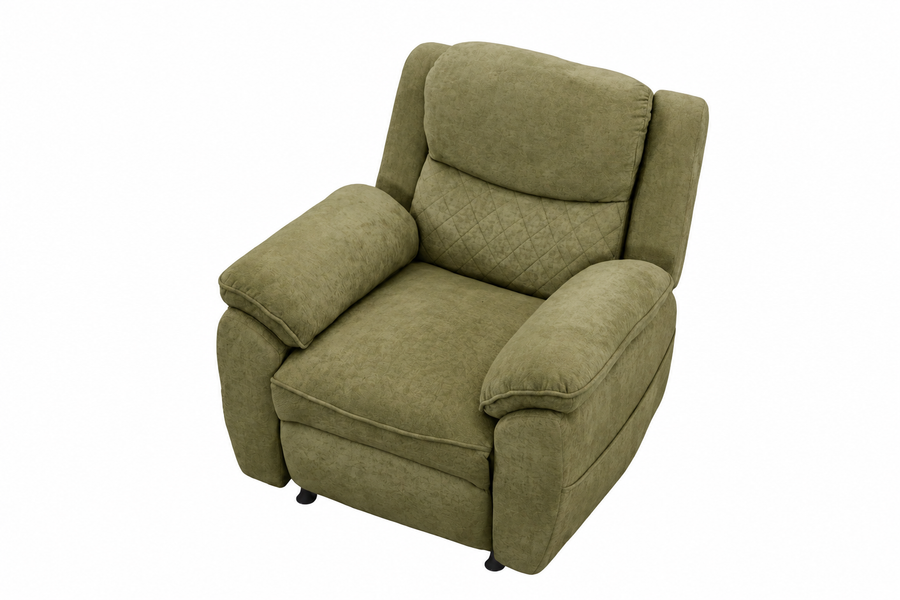 1 seater 6 seater charcoal green power recliner sofa 