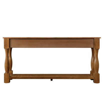 Ohio Pine Wood Console Table