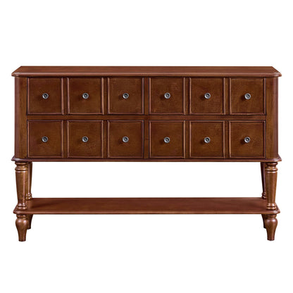 Walker  Cherry Vintage Console Table