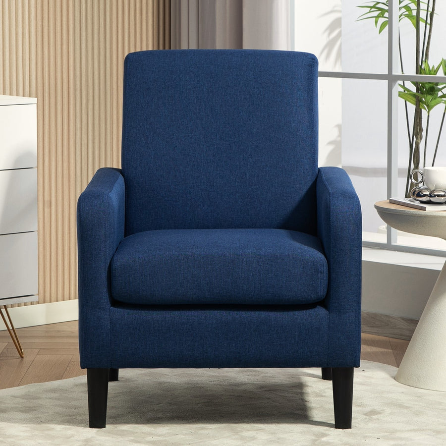 Teal Blue Accent Armchair