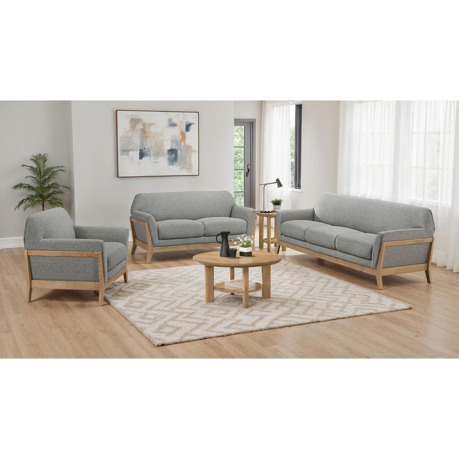 Kansas Grey Sofa 6 seater