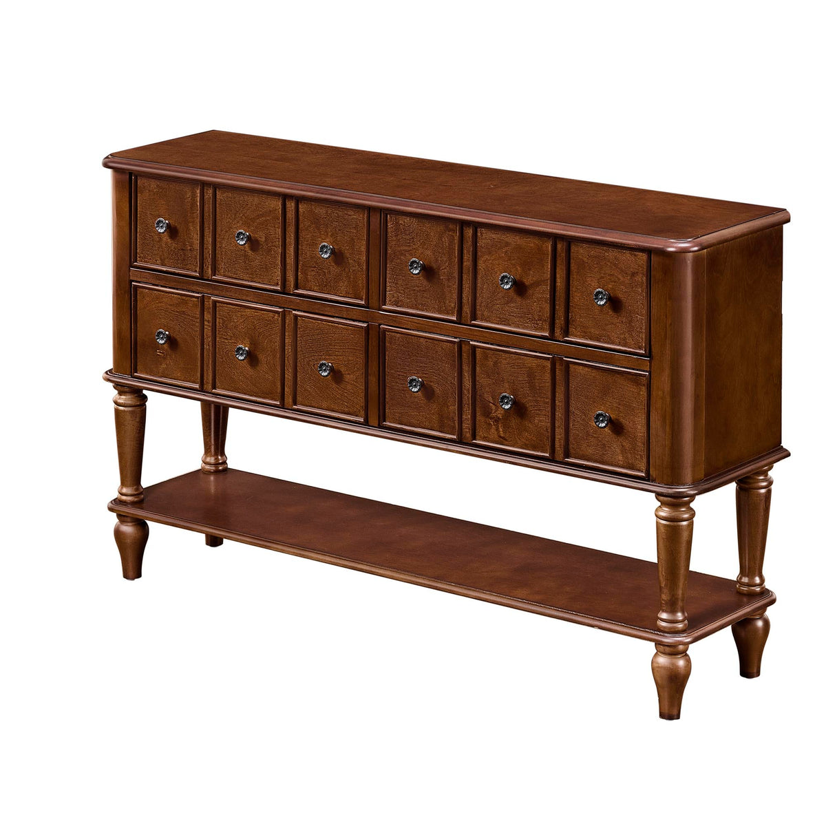 Walker  Cherry Vintage Console Table