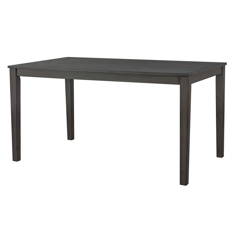 Dallas beige dark gray 6 Piece Dining Set