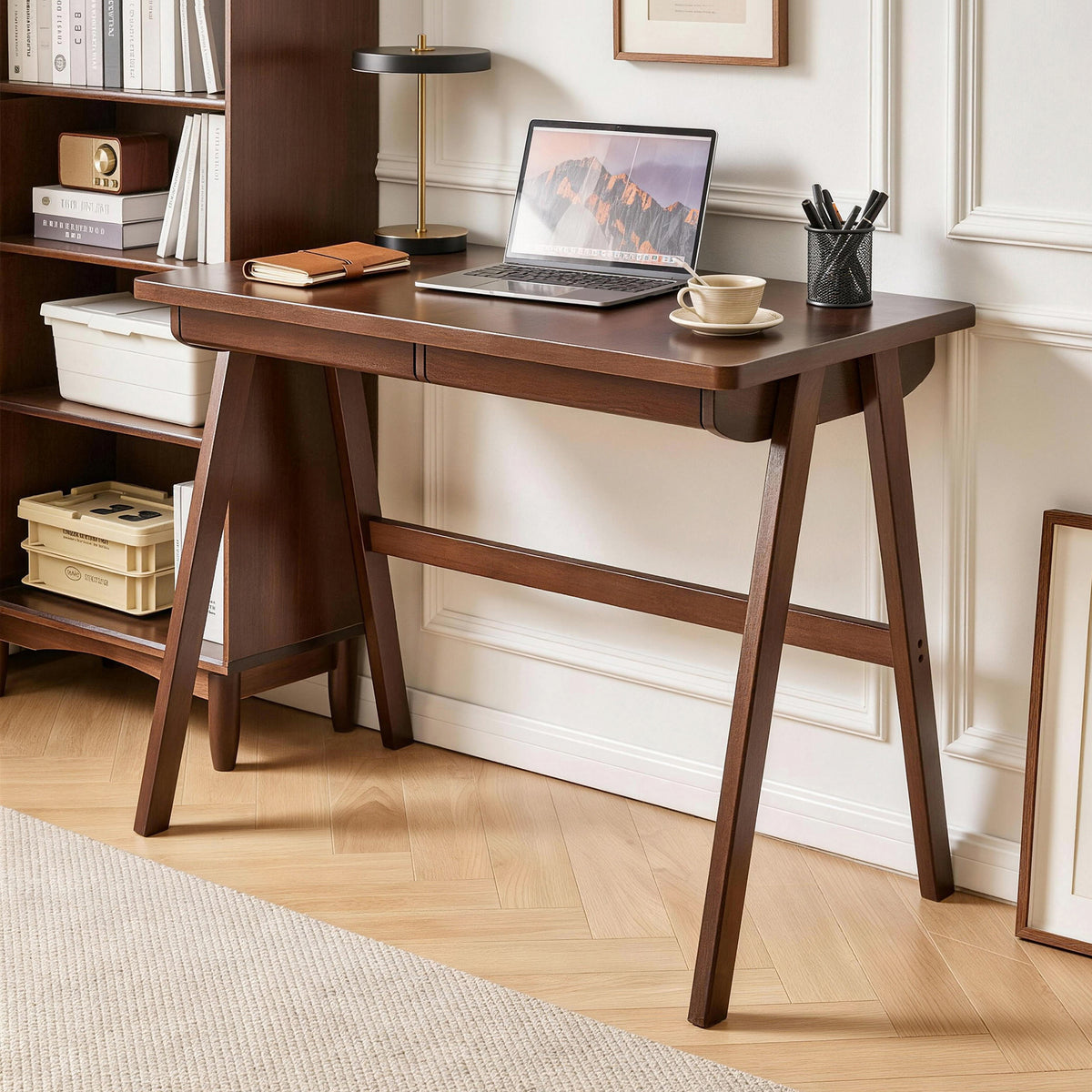 High Point Rubberwood Desk