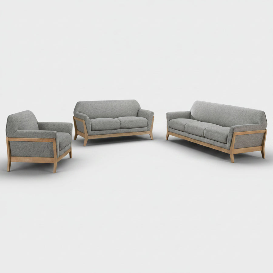 Kansas Grey Sofa 3 Seater 5 seater 6 seater 