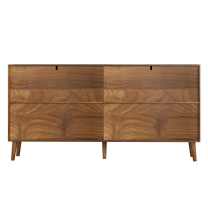 lefty 55" serving cabinet wooden
