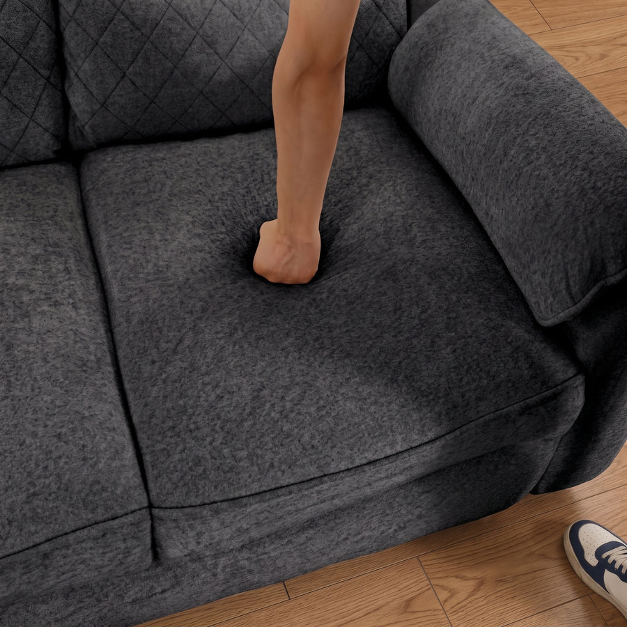 1 seater 2 seater 3 seater 6 seater dark gray power recliner sofa