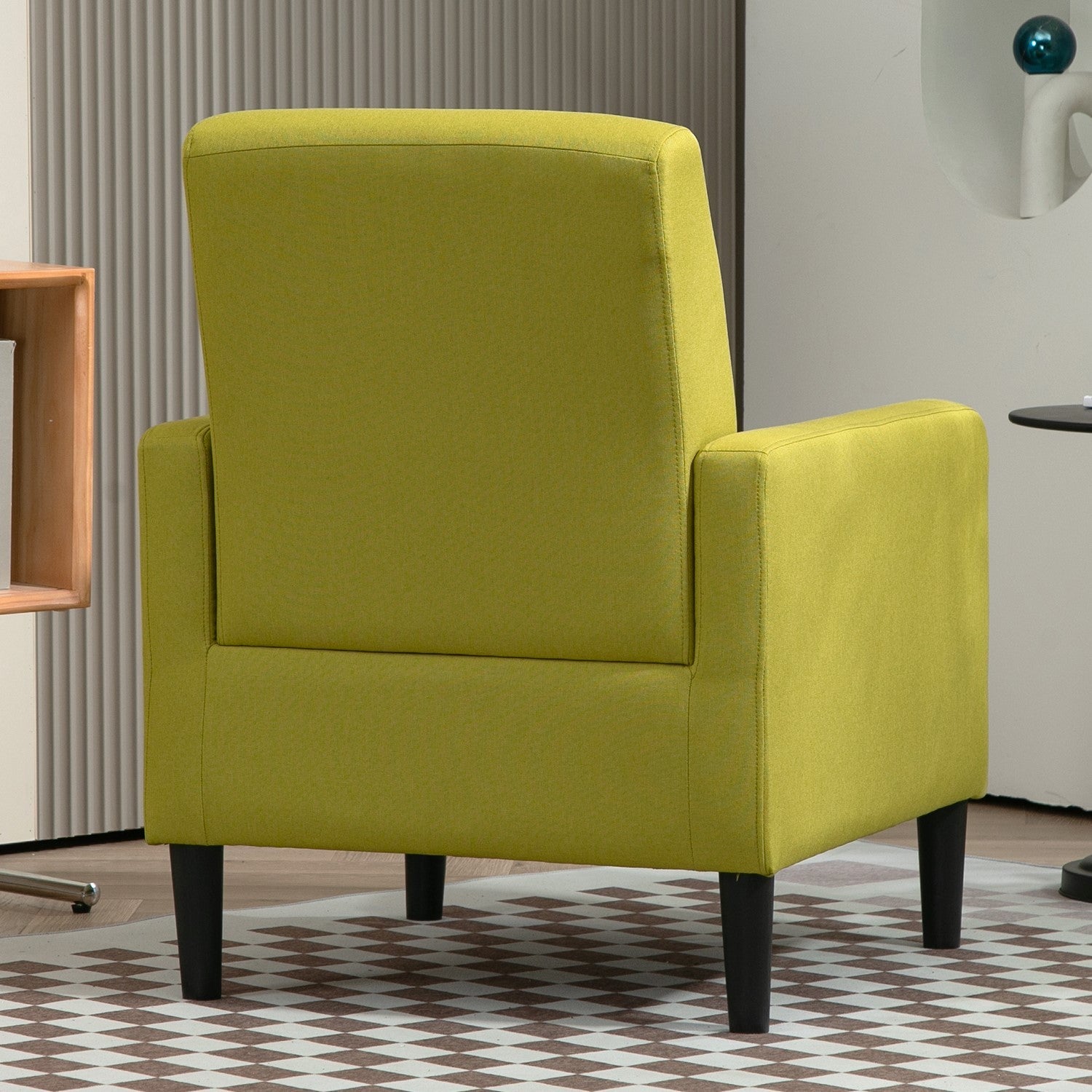 Antique Green Accent Armchair