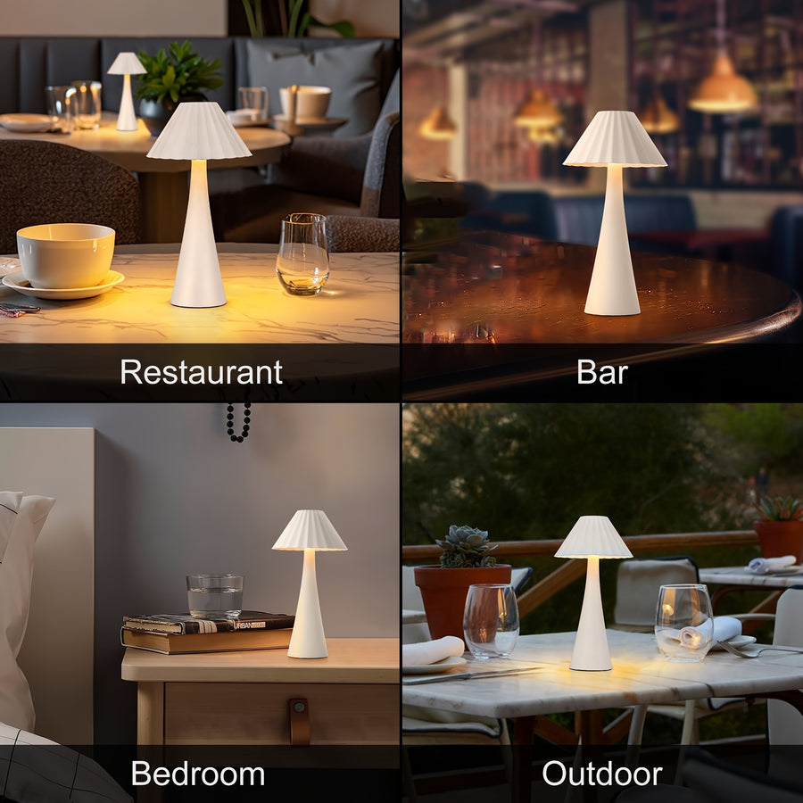 26.5'' White table lamp