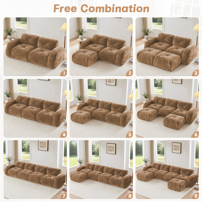 Camel Modular Sofa