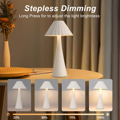 26.5'' White table lamp