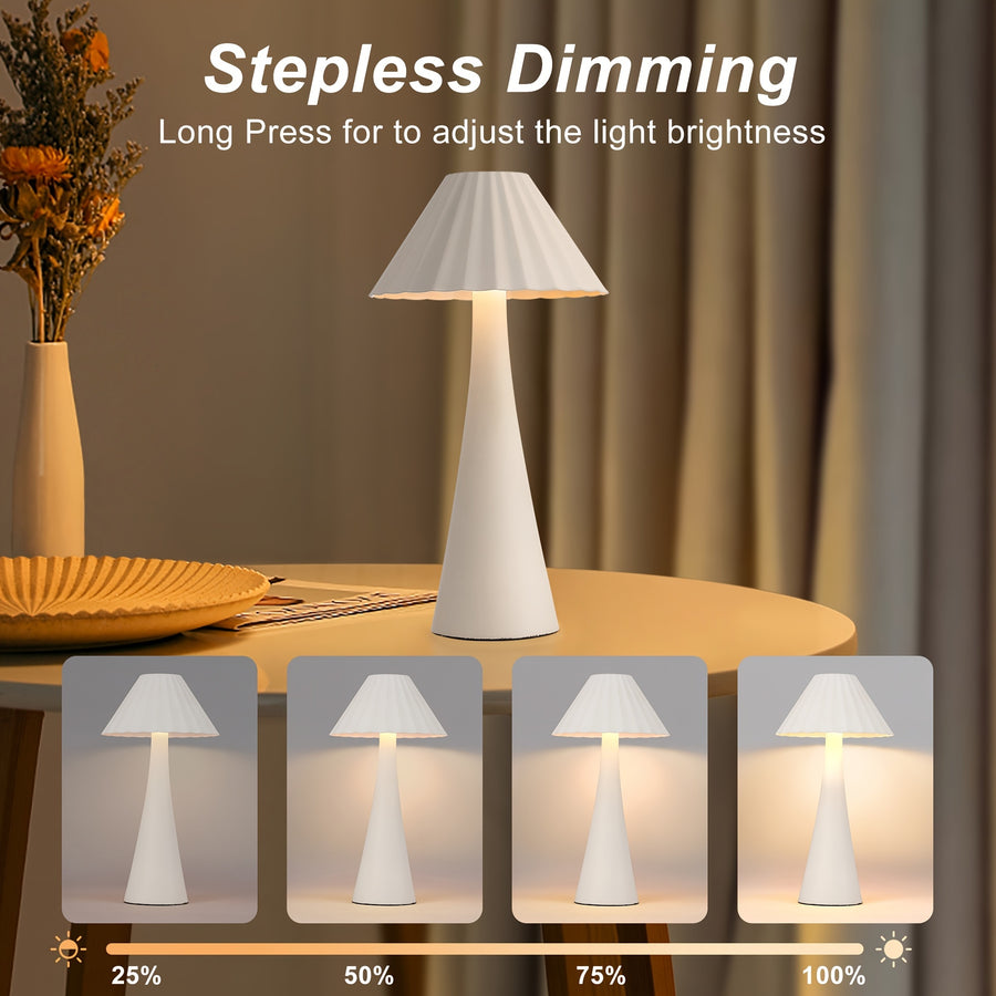 26.5'' White table lamp