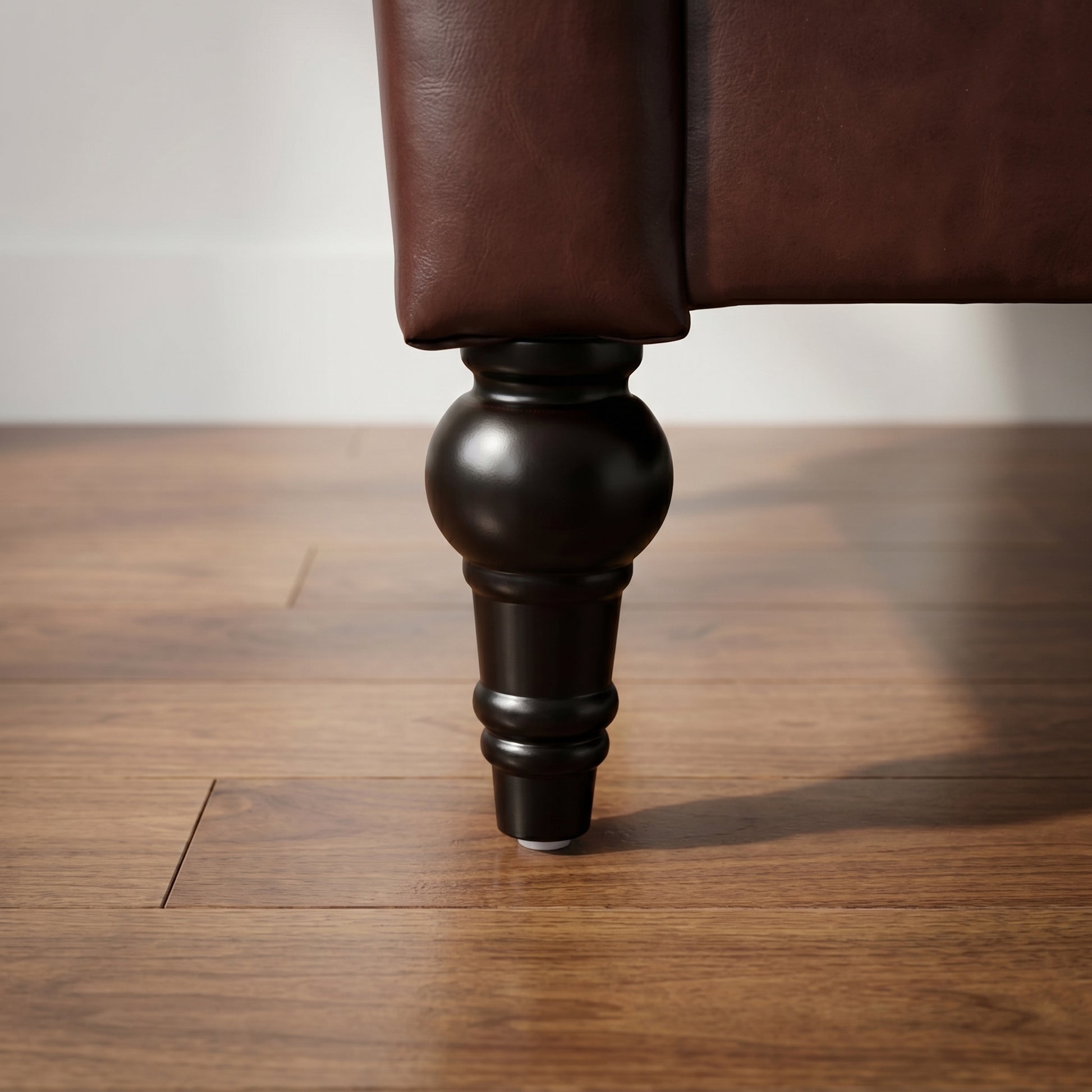 Dark Brown 3 Seater Solo loveseat