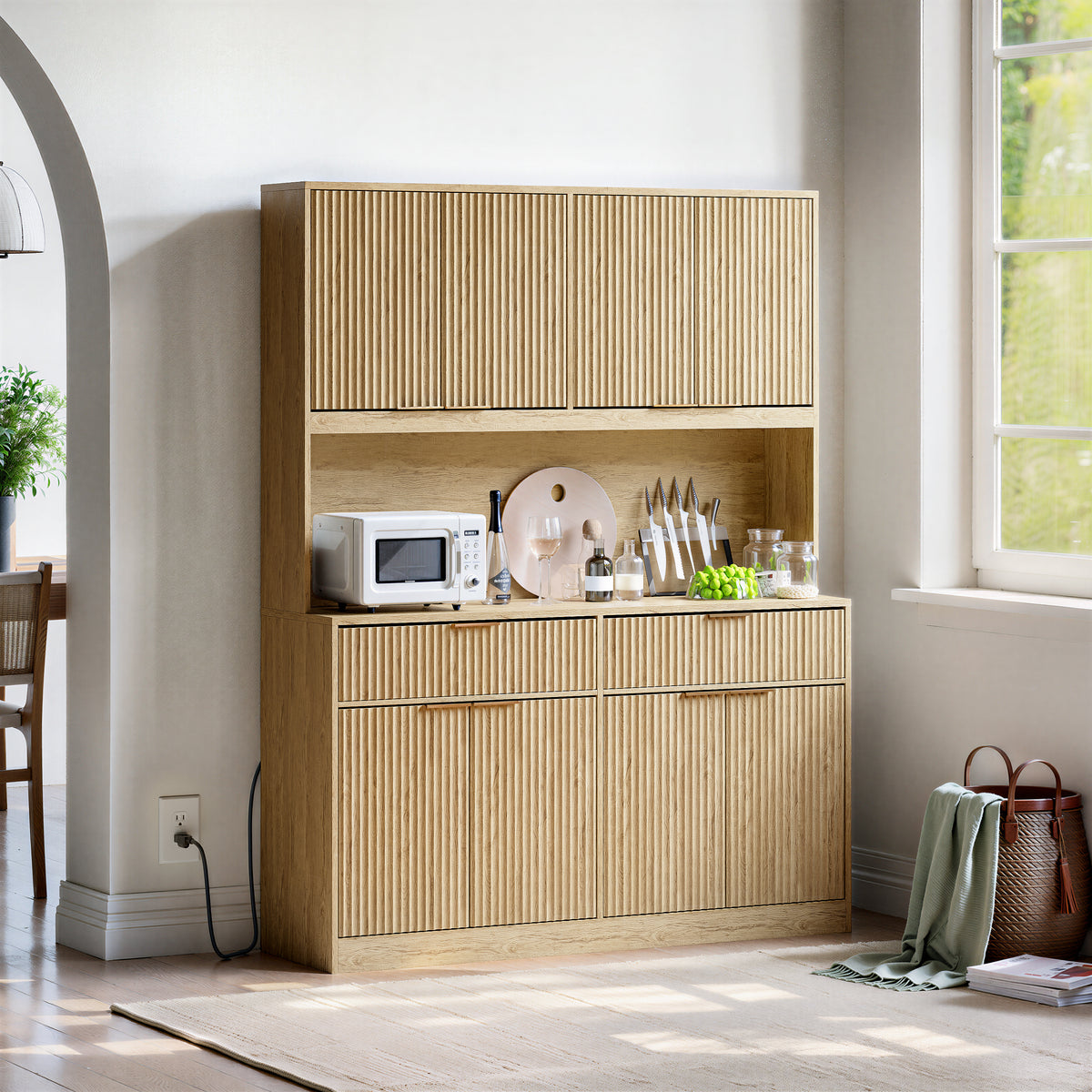Talla Hutch Cabinet natural 