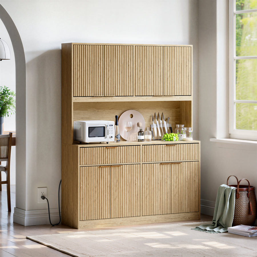 Talla Hutch Cabinet natural 