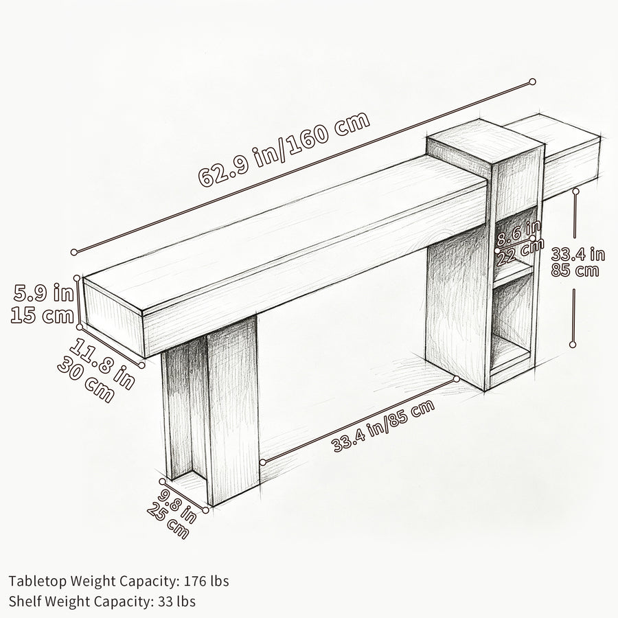 Lavada Console Table