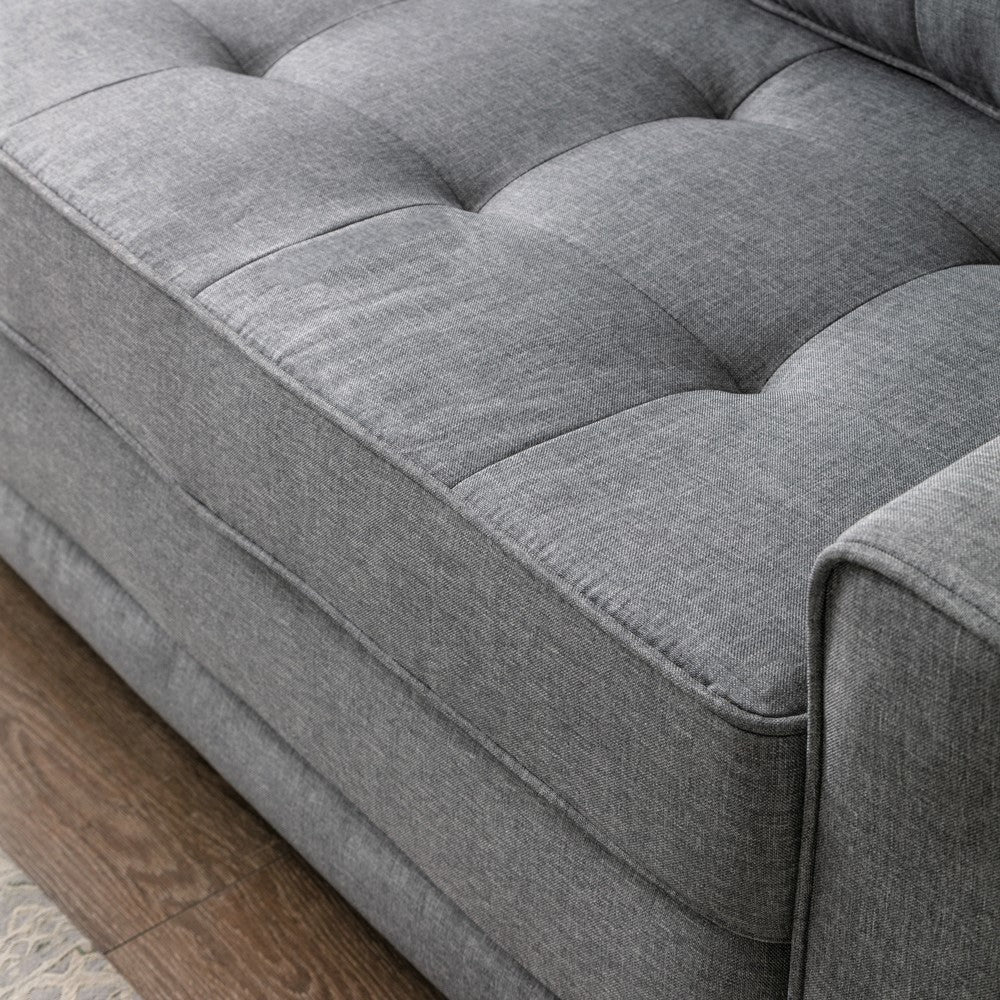 Loveseat Sofa cum Bed Light Gray