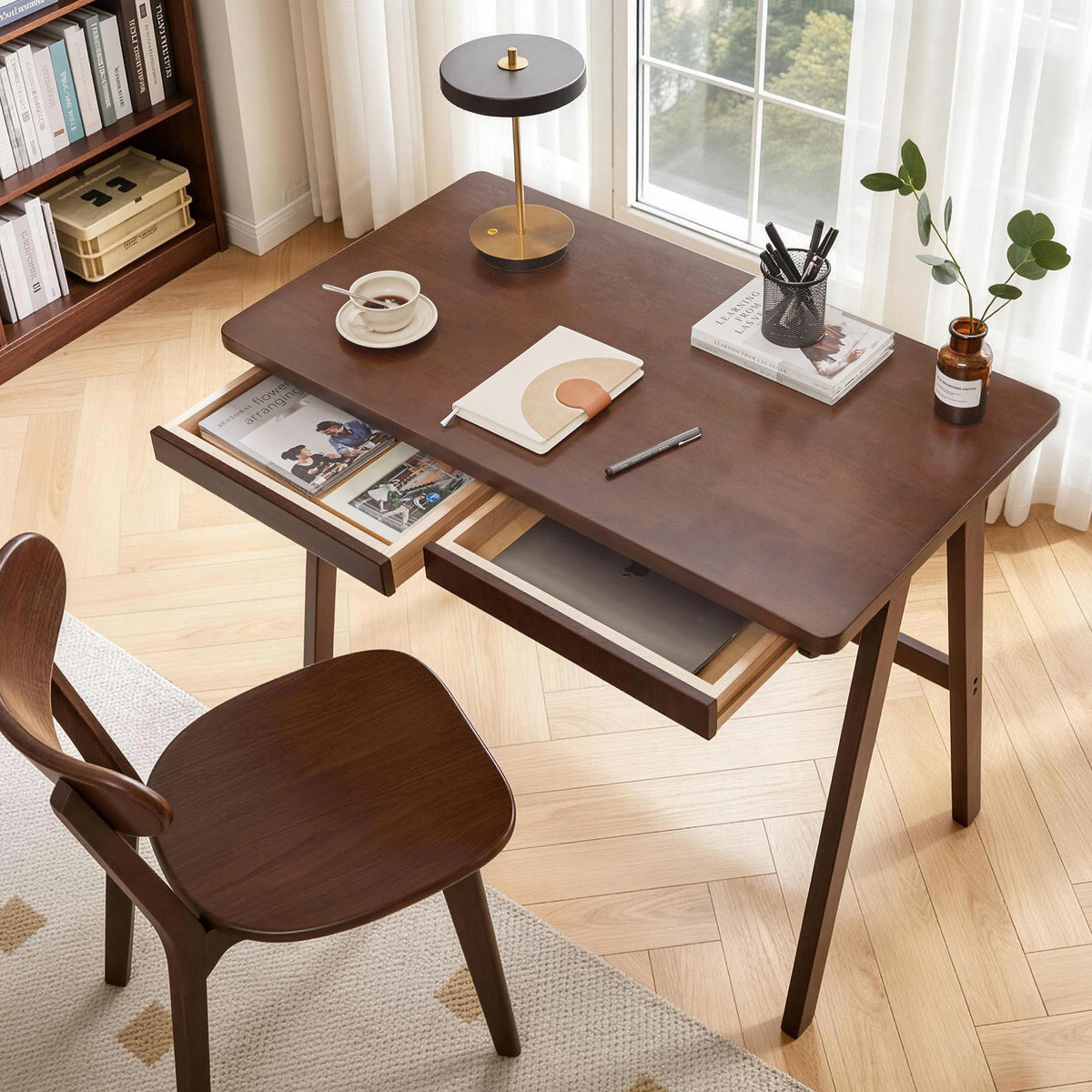High Point Rubberwood Desk
